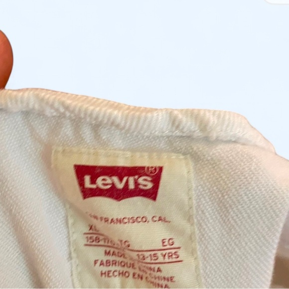 Levi's White Ruffled Tiered Sundress - Picture 3 of 5